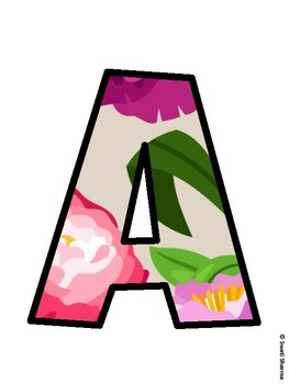 Spring Bulletin Board Décor Kit, Spring Bulletin Board Letters