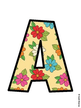 Spring Bulletin Board Décor Kit, Spring Bulletin Board Letters