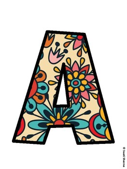Spring Bulletin Board Décor Kit, Spring Bulletin Board Letters