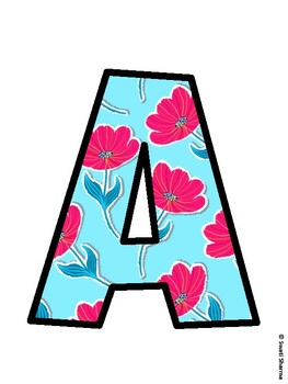 Spring Bulletin Board Décor Kit, Spring Bulletin Board Letters