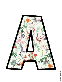 Spring Bulletin Board Décor Kit, Spring Bulletin Board Letters, Spring Hallwa