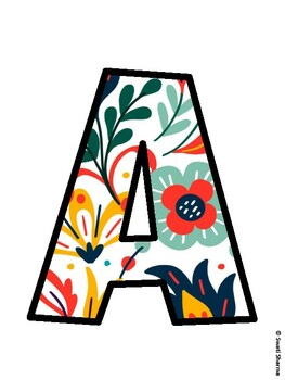 Spring Bulletin Board Décor Kit, Spring Bulletin Board Letters, Spring Hallwa