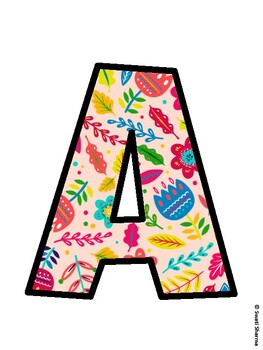 Spring Bulletin Board Décor Kit, Spring Bulletin Board Letters, Spring Hallwa