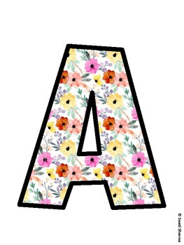 Spring Bulletin Board Décor Kit, Spring Bulletin Board Letters, Spring Hallwa