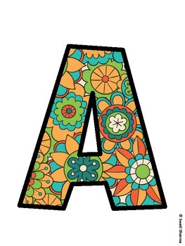 Spring Bulletin Board Décor Kit, Spring Bulletin Board Letters, Spring Hallwa