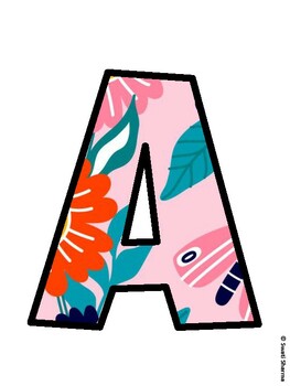 Spring Bulletin Board Décor Kit, Spring Bulletin Board Letters, Spring Hallwa
