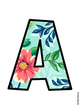 Spring Bulletin Board Décor Kit, Spring Bulletin Board Letters, Spring Hallwa