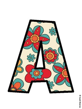 Spring Bulletin Board Décor Kit, Spring Bulletin Board Letters, Spring Hallwa