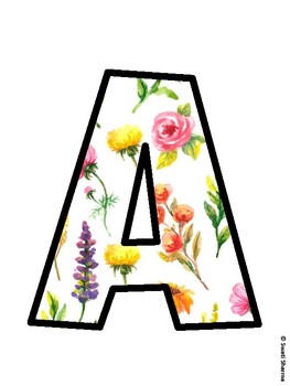 Spring Bulletin Board Décor Kit, Spring Bulletin Board Letters, Spring Hallwa