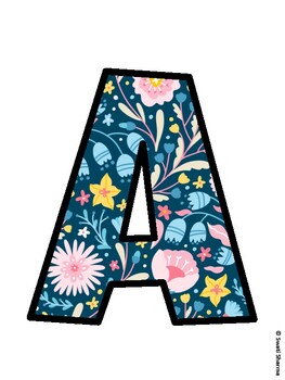 Spring Bulletin Board Décor Kit, Spring Bulletin Board Letters, Spring Hallwa