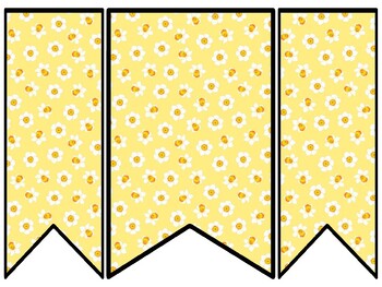 Spring, Easter, Daffodils Bulletin Board Decor Kit, Spring, Easter, Daffodils L