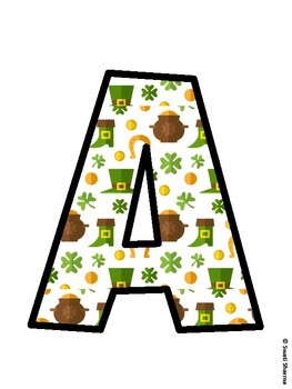 St. Patrick's Day Bulletin Board Décor Kit, St. Patrick's Day Bulletin Board