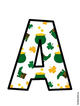 St. Patrick's Day Bulletin Board Décor Kit, St. Patrick's Day Bulletin Board