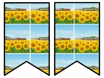 Sunflower Bulletin Board Decor Kit, Sunflower Letters