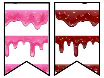 Sweets, Candies Bulletin Board Decor Kit, Sweets, Candies Letters