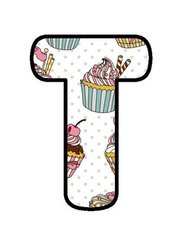 THIS YEAR WILL BE A SWEET YEAR!, Cupcake Bulletin Board Decor