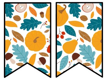 Thanksgiving Bulletin Board Decor Kit, Thanksgiving Letters
