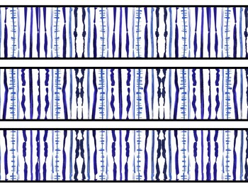 Tie And Dye Bulletin Board Decor Kit, Tie And Dye Letters