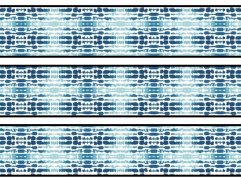 Tie And Dye Bulletin Board Decor Kit, Tie And Dye Letters