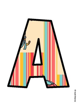 Umbrella Bulletin Board Decor Kit, Umbrella Bulletin Board Letters