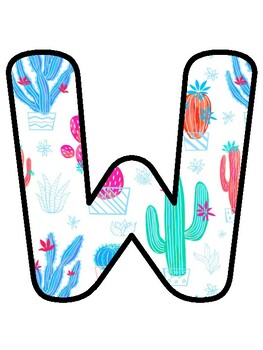 WATCH US GROW!!, Cactus, Succulent Bulletin Board Decor
