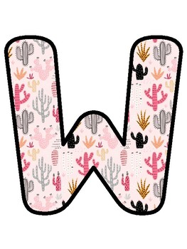 WATCH US GROW IN PREK!, Cactus, Succulent Bulletin Board Decor