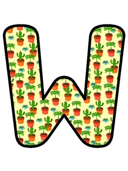 WE ARE A FAN-CACTUS SCHOOL!, Cactus, Succulent Bulletin Board Decor