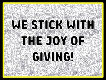 WE STICK WITH THE JOY OF GIVING! Succulents Door Décor