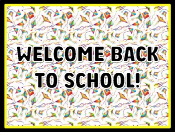 WELCOME BACK TO SCHOOL! Kites Door Décor, Kites Bulletin Board Décor Kit