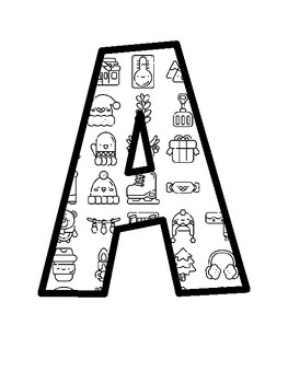 Winter Bulletin Board Letters, Winter Bulletin Board Décor Kit