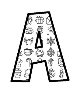 Winter Bulletin Board Letters, Winter Bulletin Board Décor Kit
