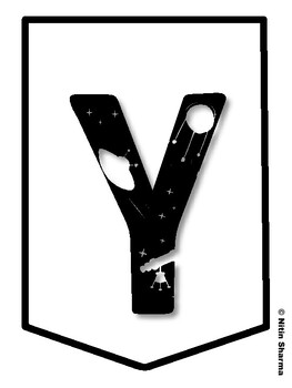 YOU'RE GOING TO ROCKET THIS YEAR! Galaxy Bulletin Board Letters, Galaxy Banne