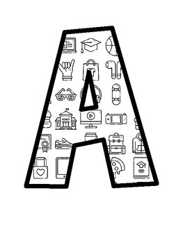Youth Bulletin Board Letters, Youth Bulletin Board Décor Kit