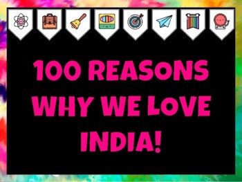 100Th Day Of School Bulletin Board Kit & Door Décor, 100 REASONS WHY WE LOVE