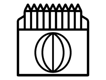 25 Fruits, Coloring Pages, Crayon Box Theme, Early Finisher