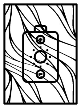 25 Solar Power Early Finisher Packet, Pop Art Coloring Pages