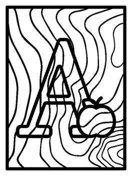 26 Alphabet Early Finisher Activities, Pop Art Coloring Pages, Stain Glass