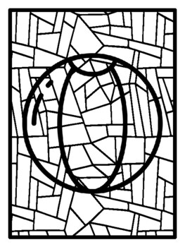 29 Summer Games Geometric Coloring Pages, Early Finisher Activities