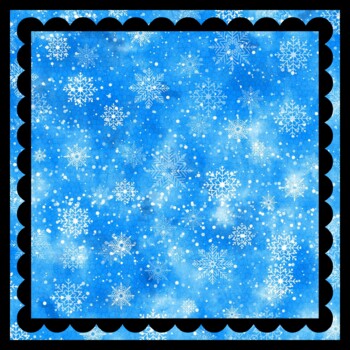 4 x4 feet, 4 Winter, Snowflakes Bulletin Boards Christmas Hallway Display