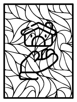 42 Family Pop Art Inspired Coloring Pages, Early Finisher