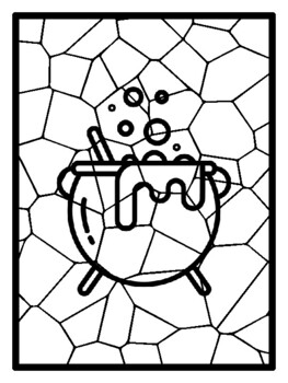 43 Fairy Tales Mosaic Coloring Pages