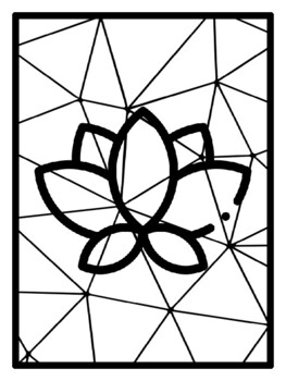 46 Mid Autumn Festival Polygon Coloring Pages, Early Finisher Activities