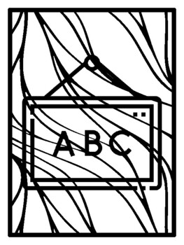 49 Kindergarten Early Finisher Packet, Pop Art Coloring Pages