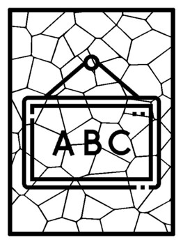 49 Kindergarten Mosaic Coloring Pages