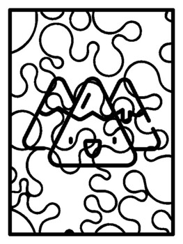 50 Winter End of Year Activities, Pop Art Coloring Pages