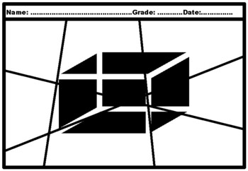 54, Shapes, Geometry Silhouette Pop Coloring Pages