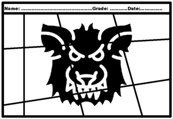 96, Halloween Ghosts, Symbols Silhouette Pop Coloring Pages