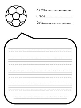 97 Sports K-5 Picture Writing Prompts, Sports Creative Writing Prompts