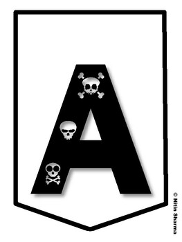A HARVEST OF GOOD READING! Halloween Bulletin Board Letters, Halloween Banner