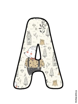 Animals, Hedgehog Fall Bulletin Board Letters, Fall Hallway Display